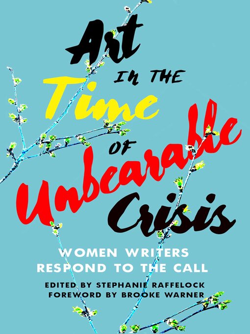 Cover image for Art in the Time of Unbearable Crisis
